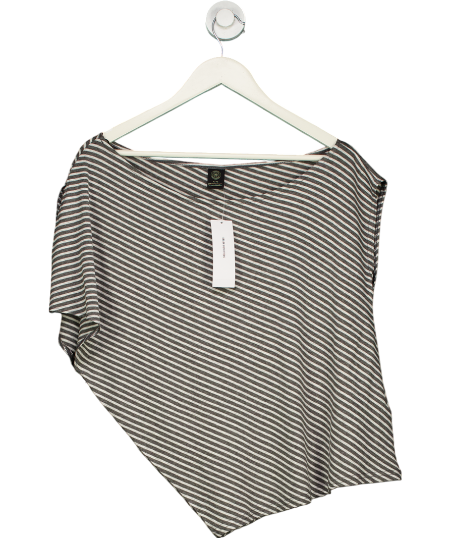 Urban Outfitters Grey Olivia Off-shoulder T-shirt UK XL