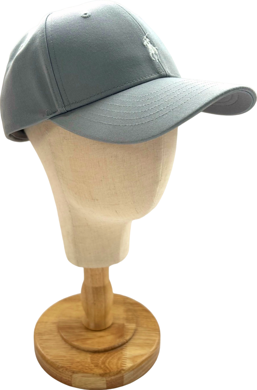 Polo Ralph Lauren Grey Embroidered Polo Player Classic Baseball Cap