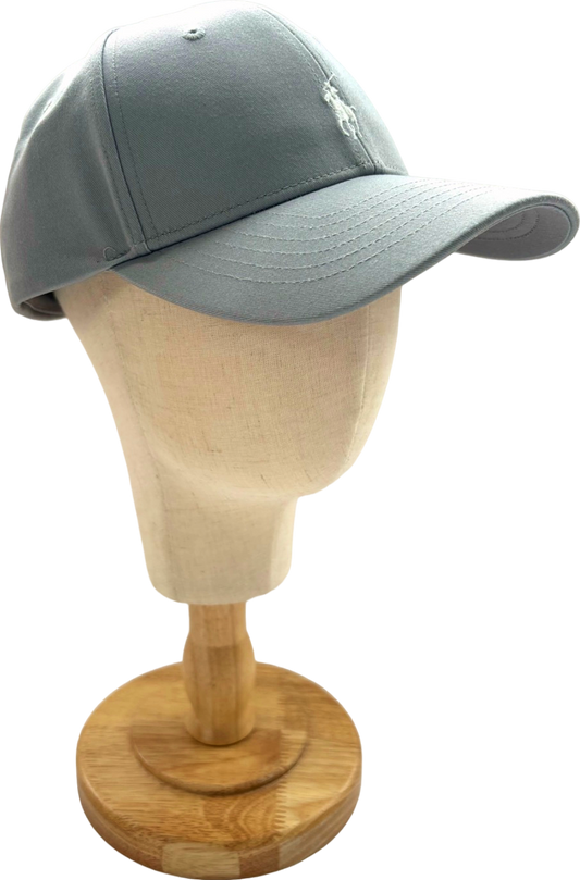 Polo Ralph Lauren Grey Embroidered Polo Player Classic Baseball Cap