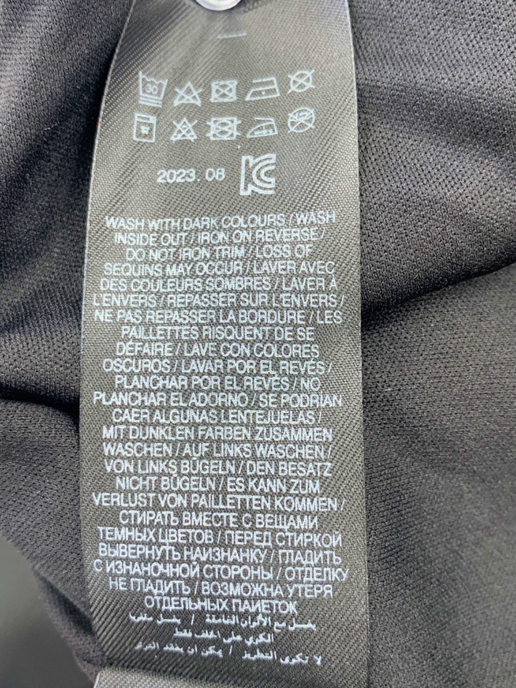 Friends Like These Millie Mackintosh Black Sequin Trouser UK 8