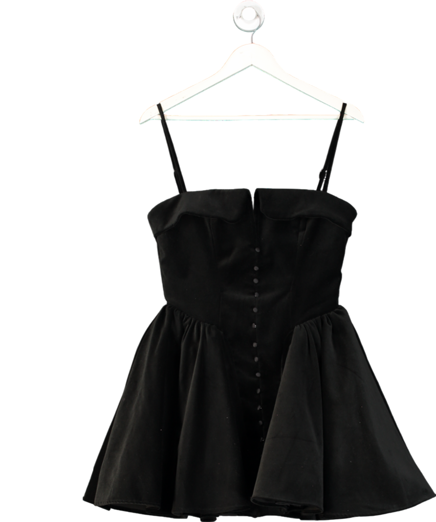 House of CB Black Selina Tulle Mini Dress (bigger Cup) UK M