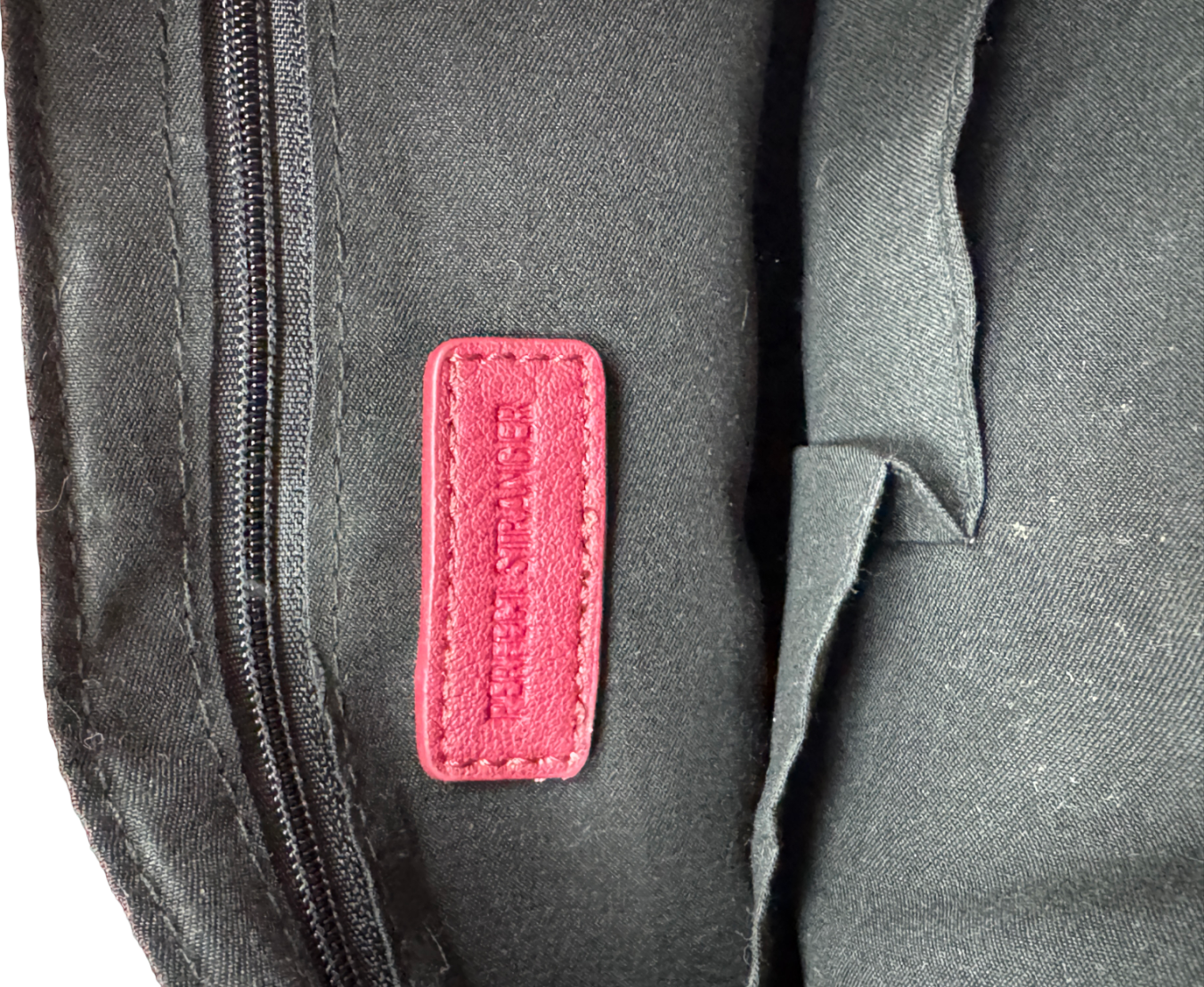 Perfect Stranger Red Burgundy Slouch Bag One Size