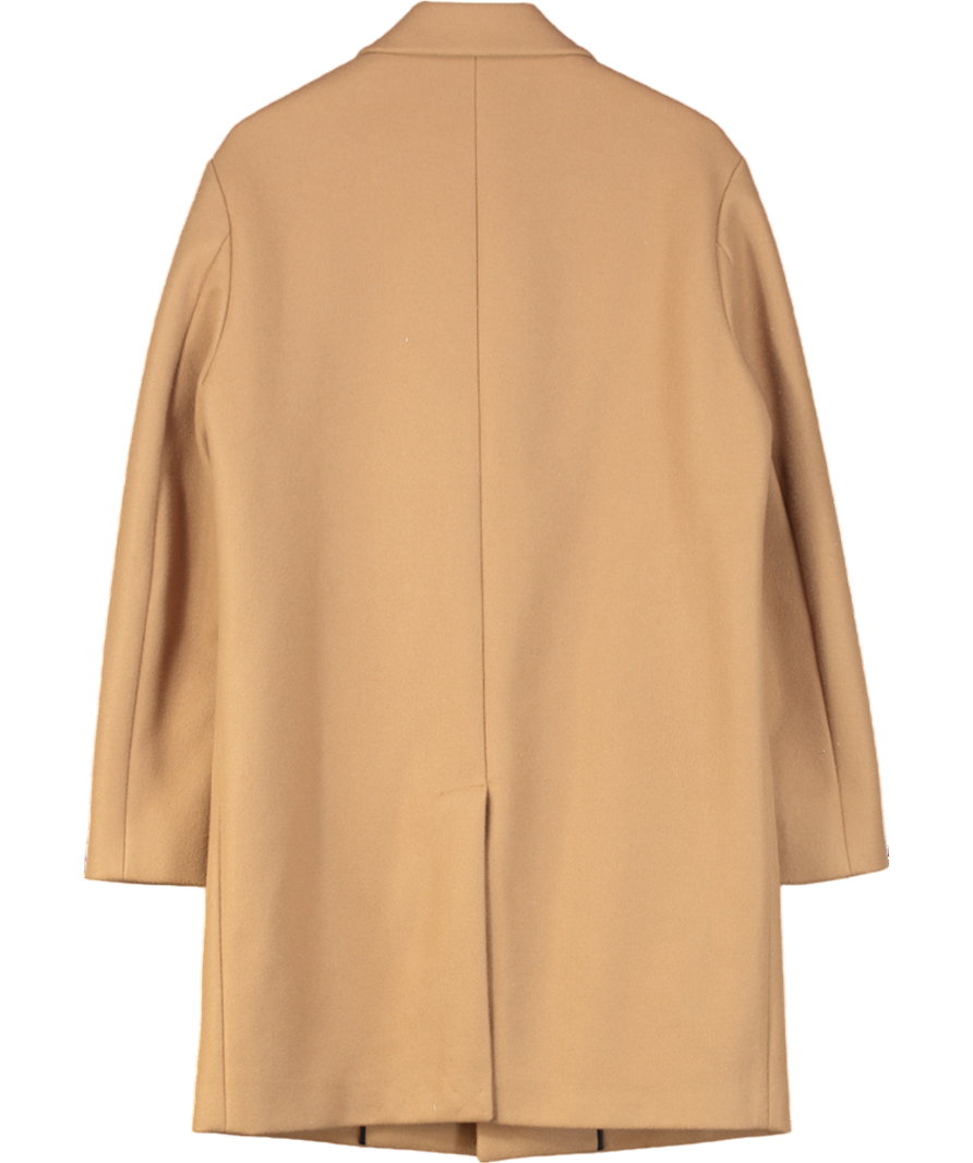 ZARA Beige Relaxed Fit 4 Way Coat UK M