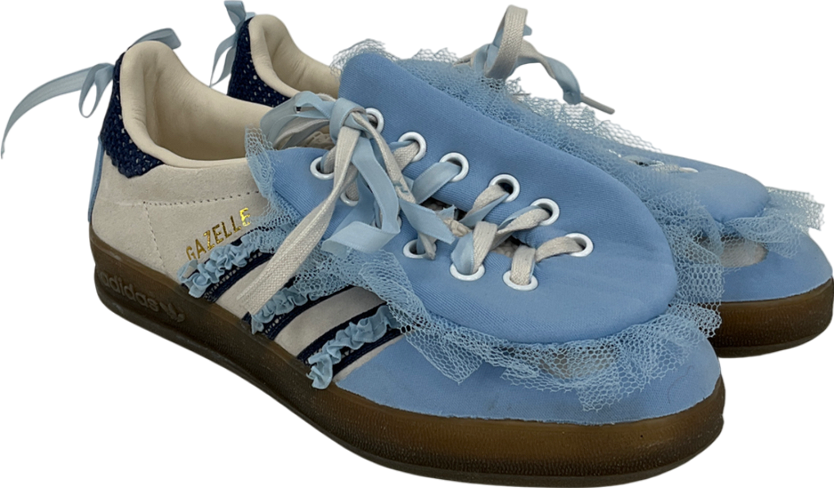 adidas Blue Gazelle Trainers UK 4 EU 37 👠