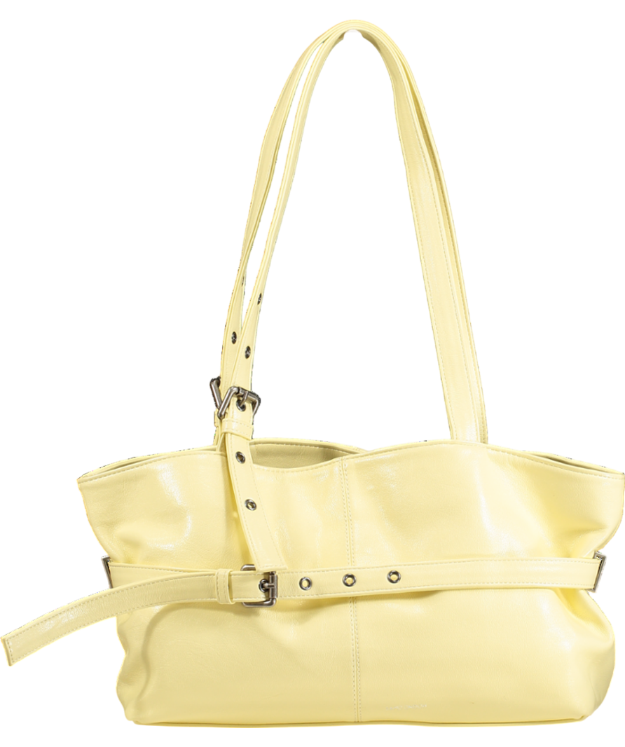 SAMO ONDOH Yellow Le Belt Tote/shoulder bag