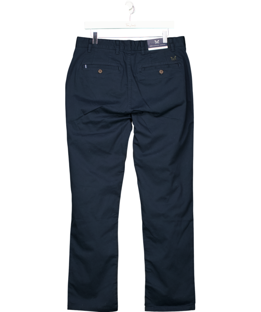 Crew Clothing Blue Straight Chino W34