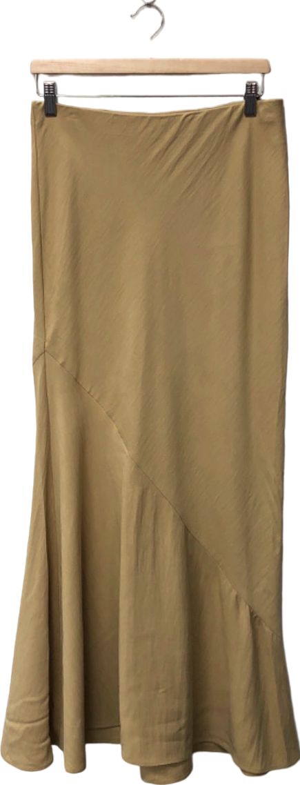 H&M Beige Long Skirt Medium