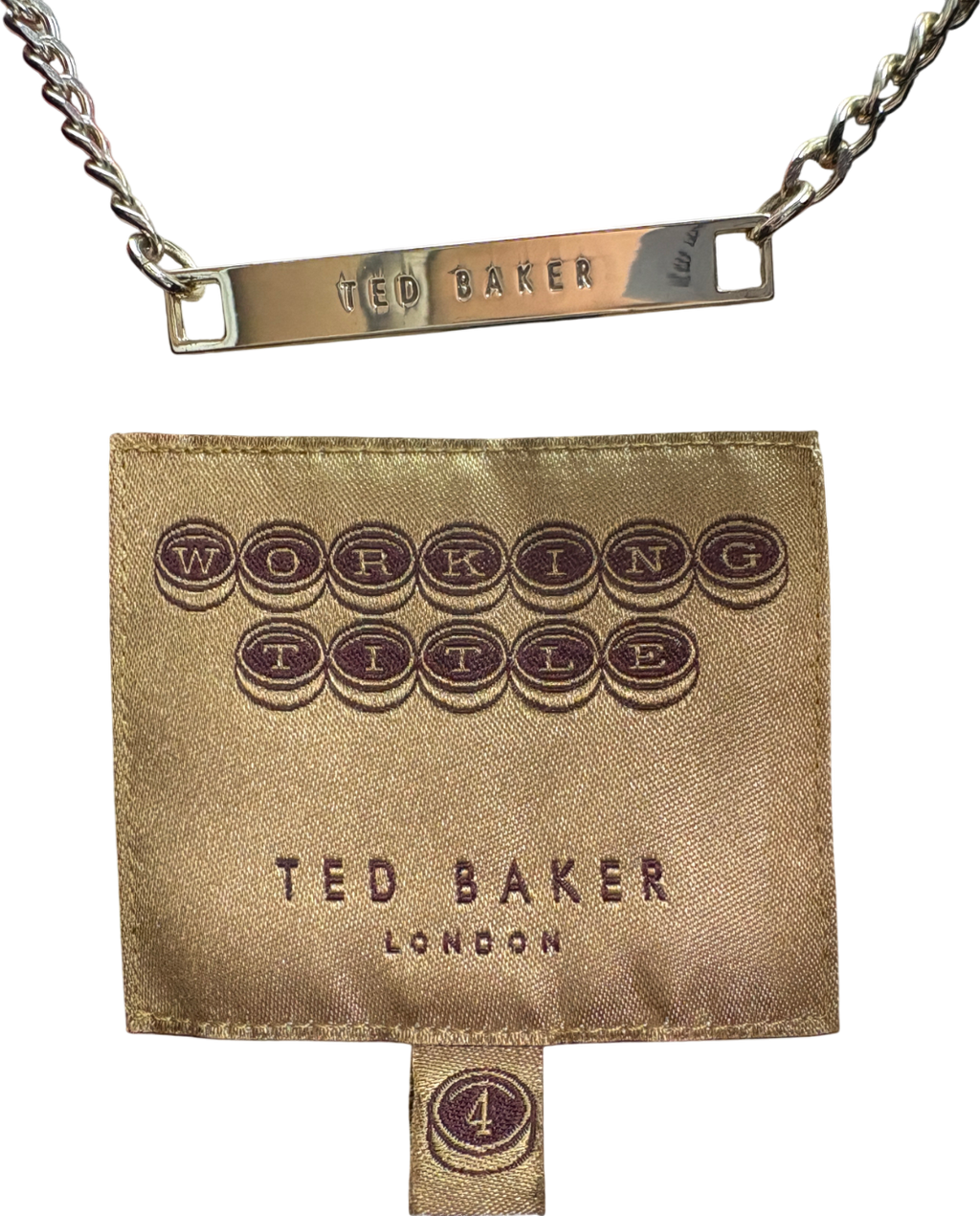 Ted Baker Blue Single Breasted Blazer UK 14