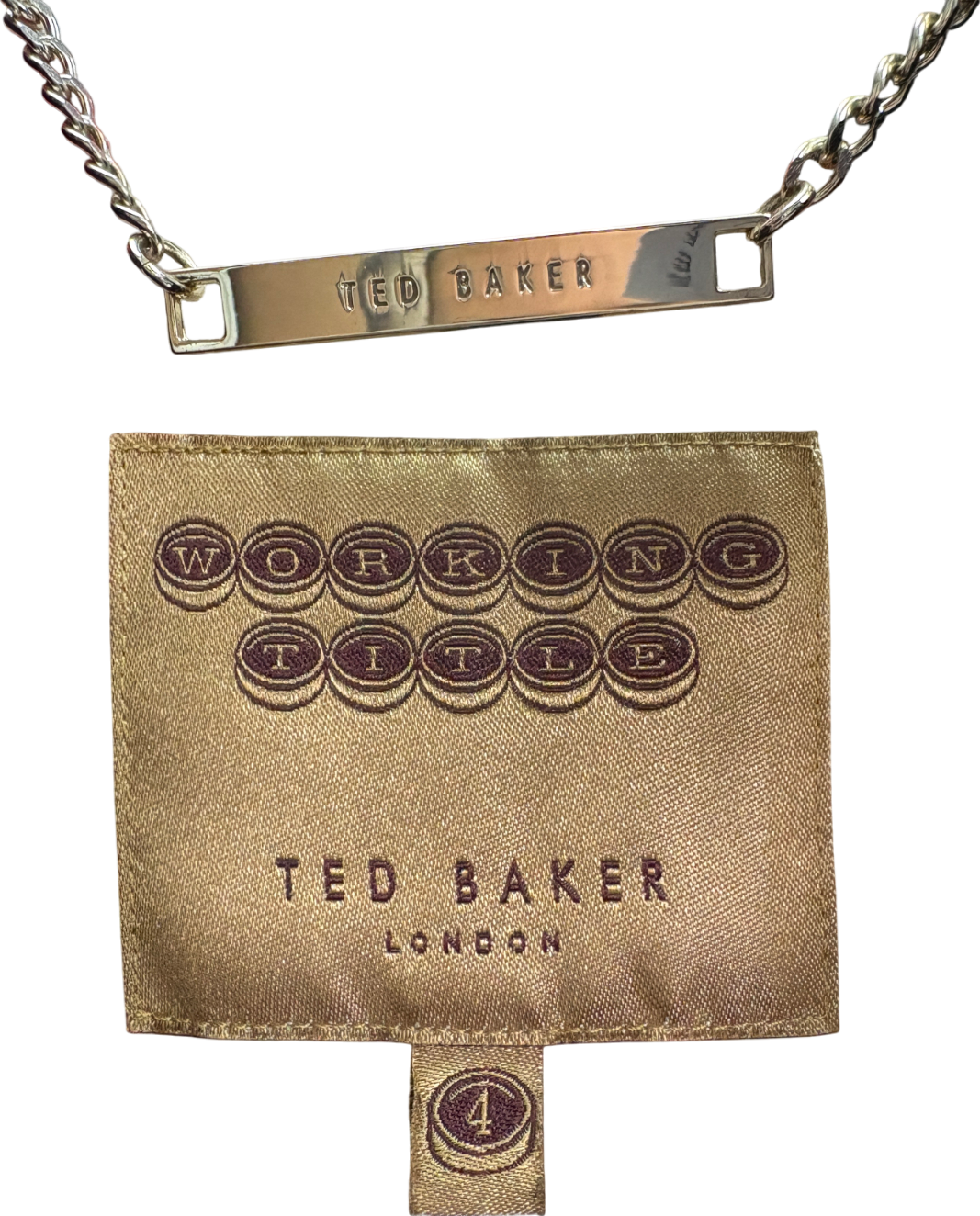 Ted Baker Blue Single Breasted Blazer UK 14