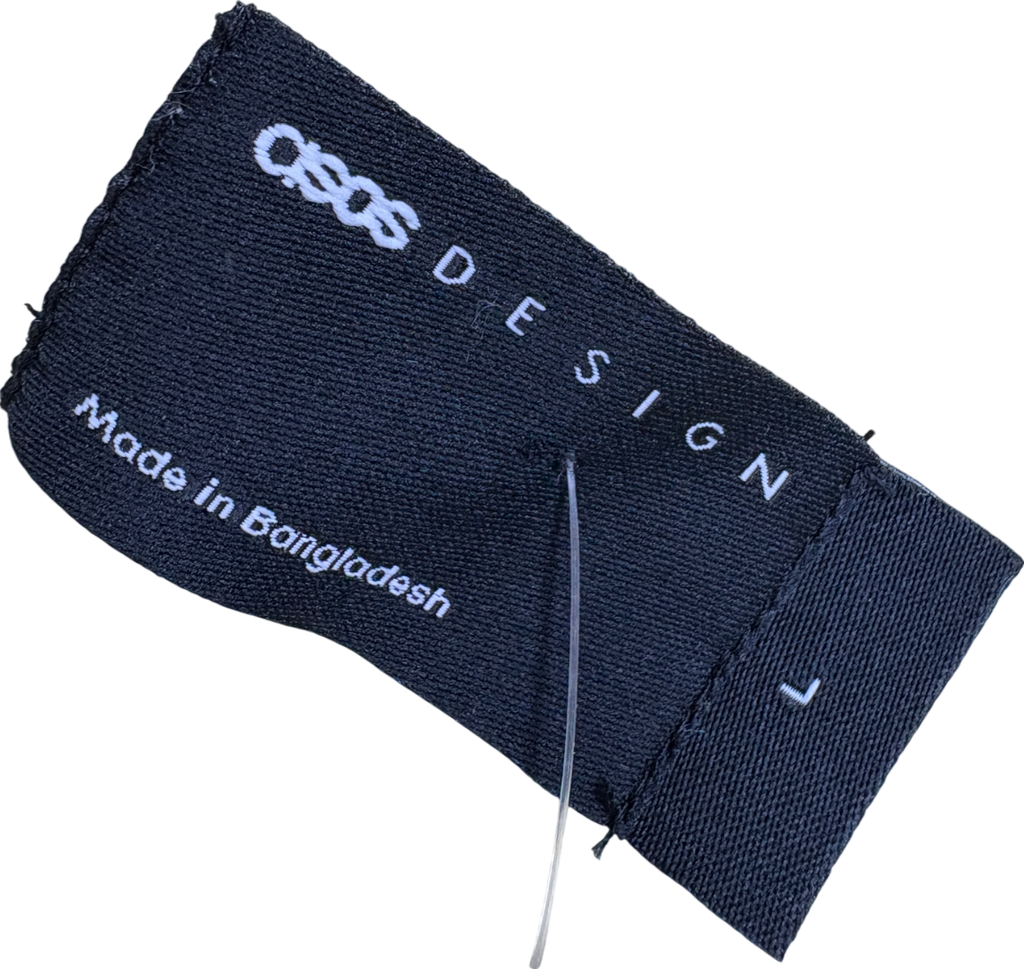 ASOS Yellow Knitted V Neck Waistcoat UK L