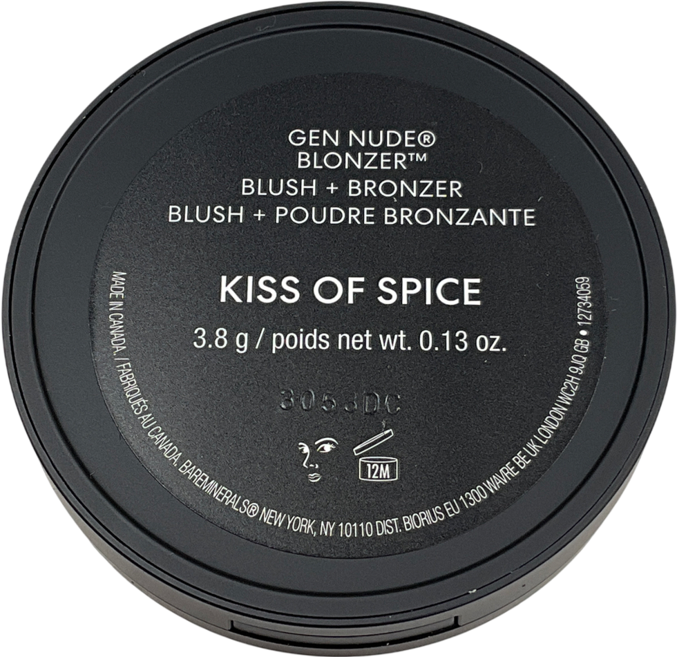 bare minerals Gen Nude Blonzer (blush/bronzer) Kiss Of Spice 3.8g