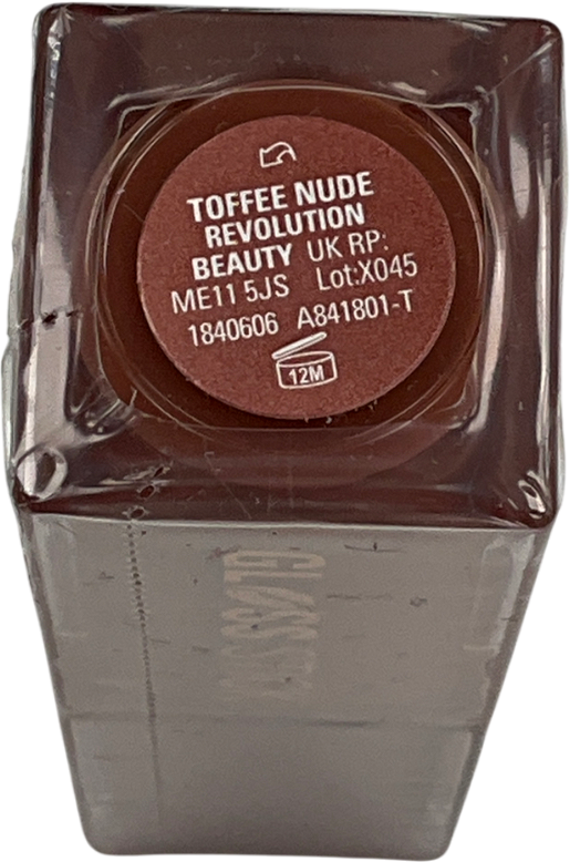 Revolution Pout Lip Gloss Stick Toffee Nude 3g