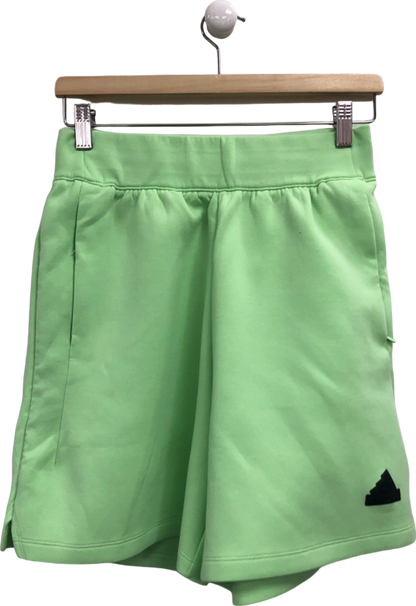 Adidas Green Aeroready ZNE Shorts UK S