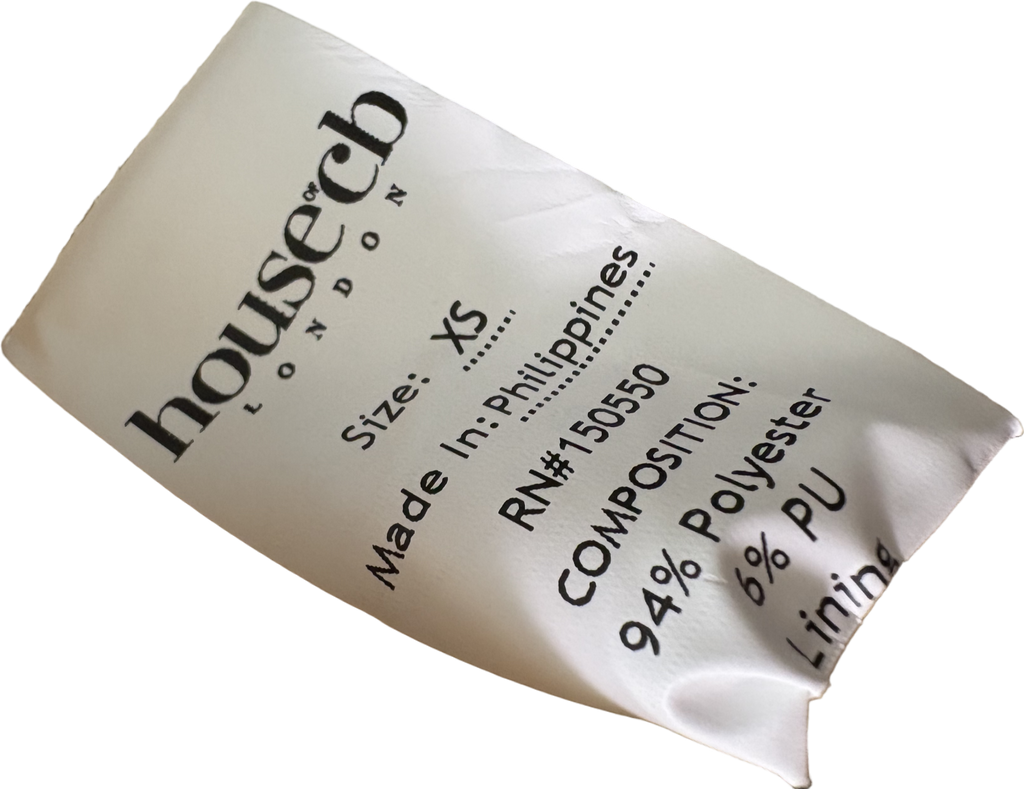 House of CB Ivory Beaded Corset Bodysuit XS