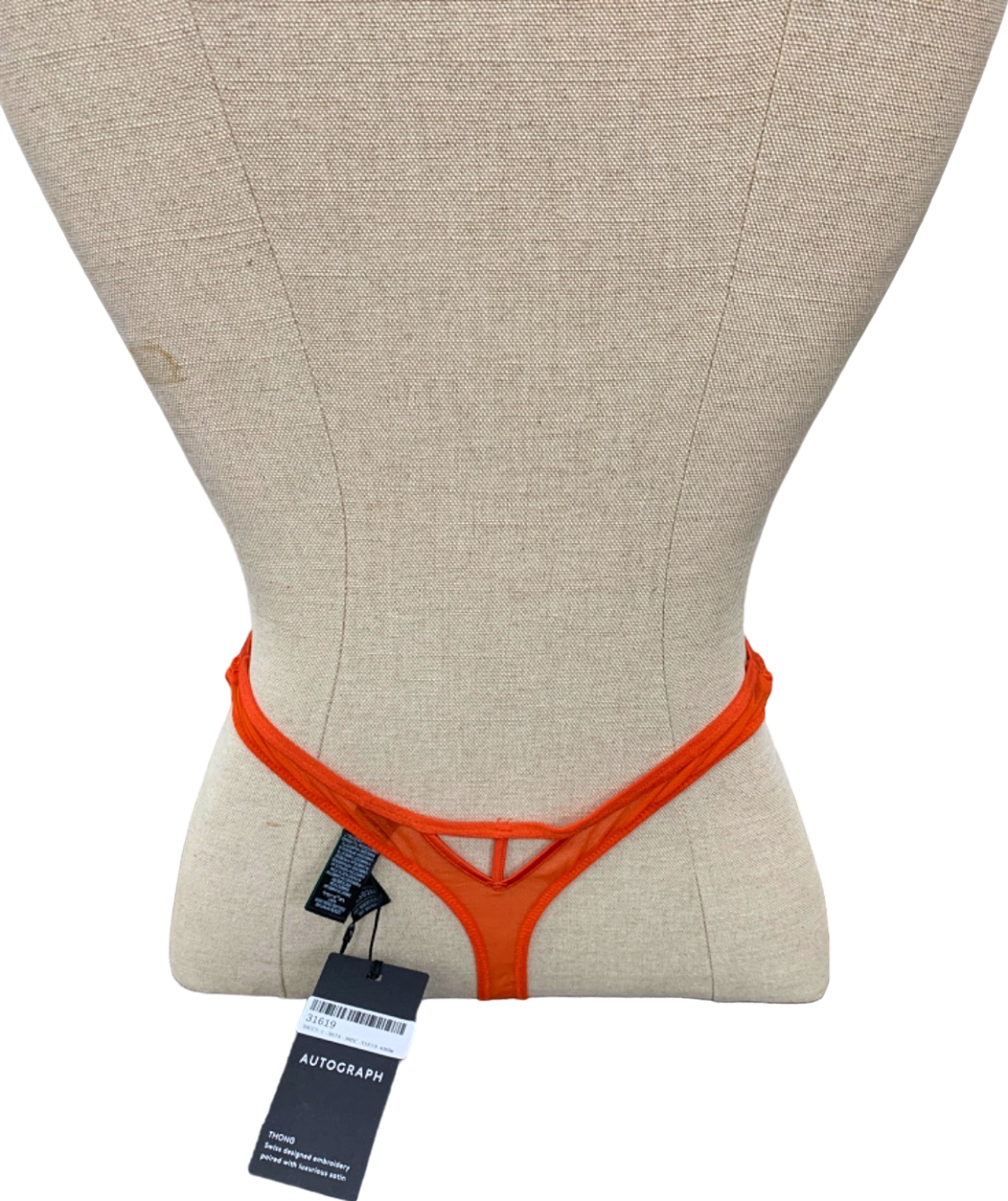 Autograph Orange Thong UK 8