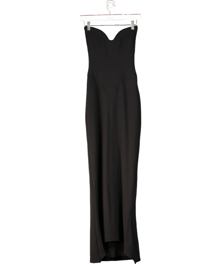 House of CB Black Sabine Strapless Corset Maxi Dress UK XS – Reliked