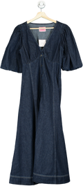 Kate Spade Blue Denim Jumpsuit UK 6