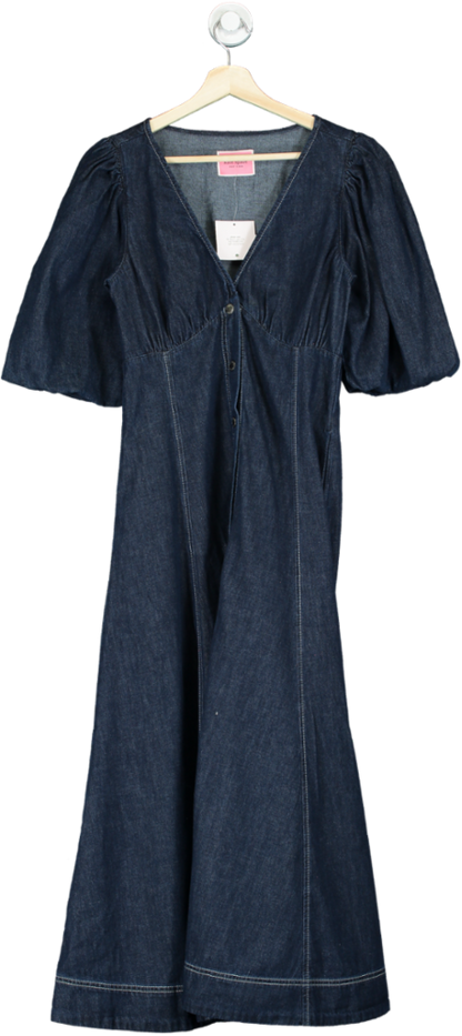 Kate Spade Blue Denim Jumpsuit UK 6