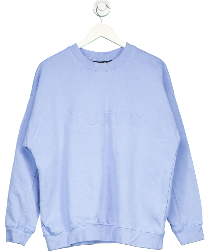 The Couture Club Blue Couture Sweatshirt UK 10