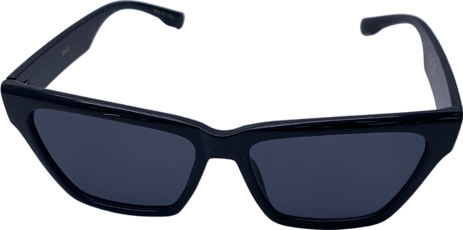 MANGO Black Mara Acetate Frame Sunglasses One Size