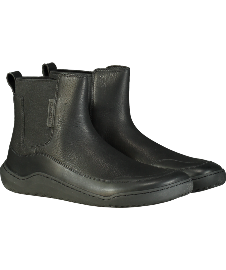 Vivo Barefoot Black Gobi Chelsea Boots UK 9 EU 43 👞