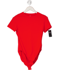 SKIMS Red Fits Everybody T-shirt Bodysuit UK XL