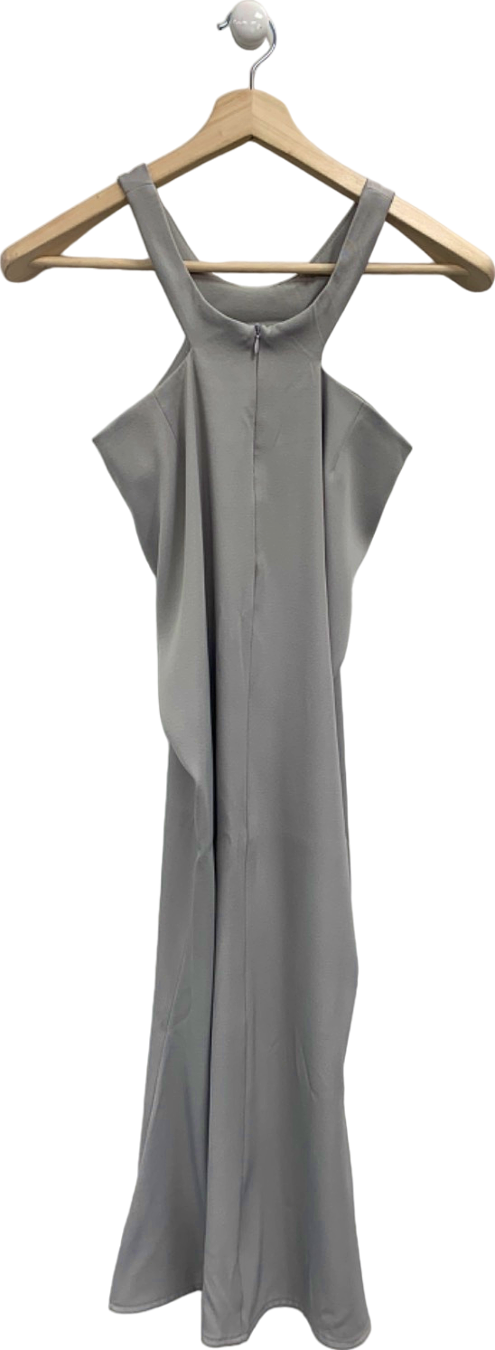 Musere Grey Sleeveless Midi Dress UK XS