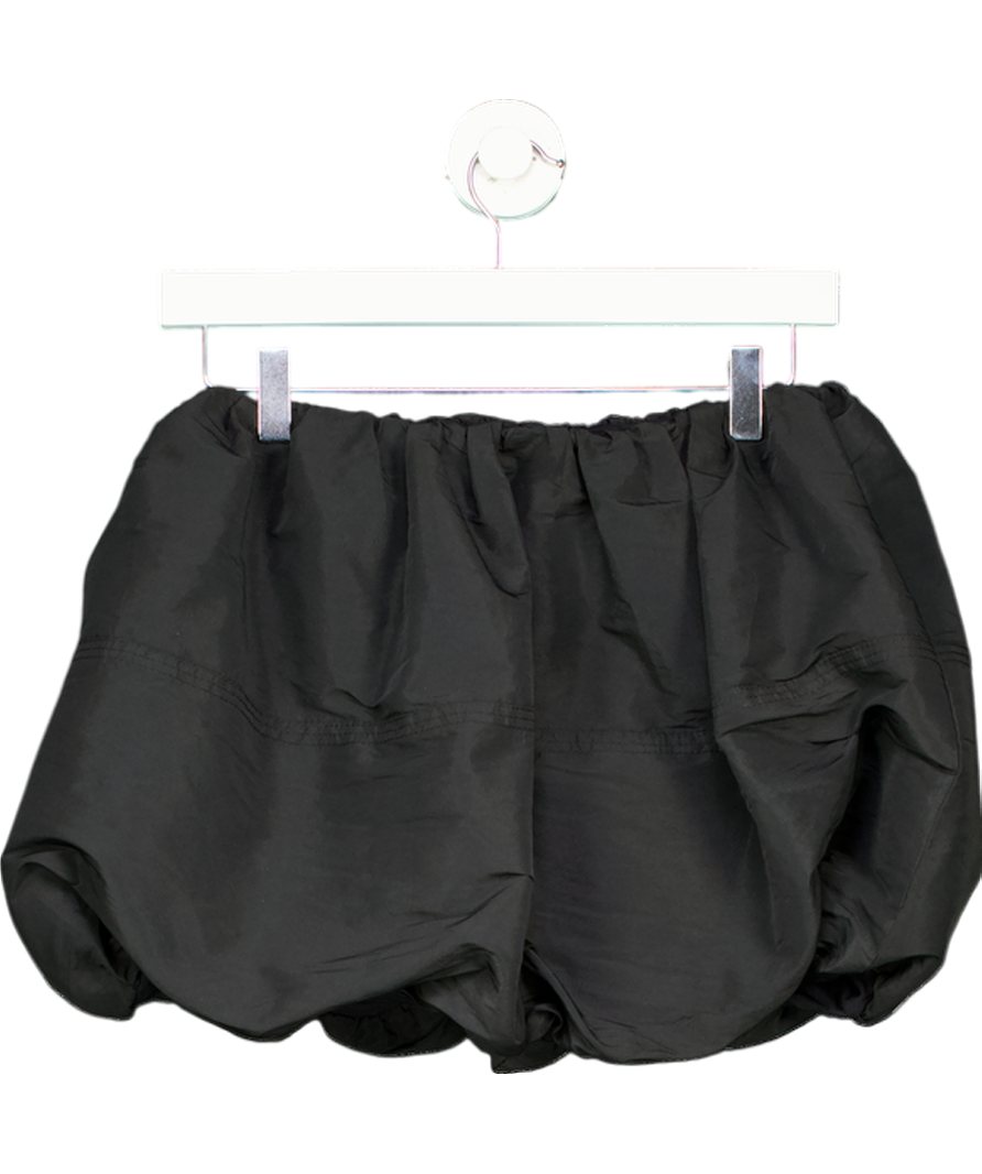 MANGO Black Low Rise Balloon Mini Skirt UK 6
