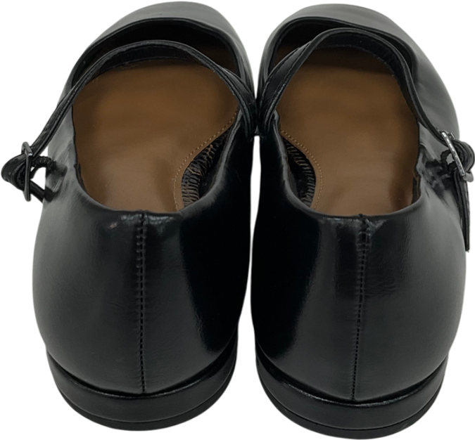Next Black Fit Forever Comfort Round Toe Mary Jane Shoes UK 4 EU 37 👠