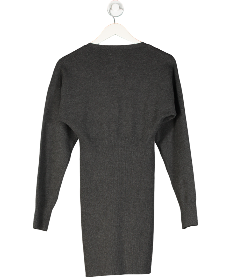 Wilfred Grey Orla Knit Cardigan Sweater Dress UK S