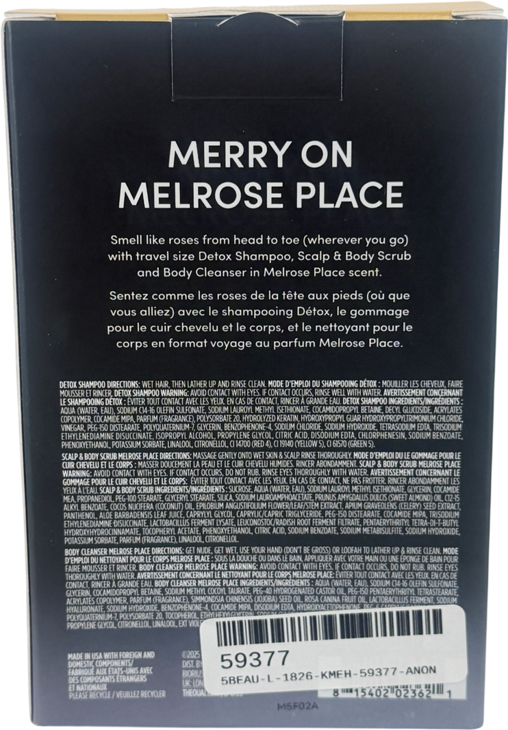 OUAI Merry On Melrose Gift Set 89ml