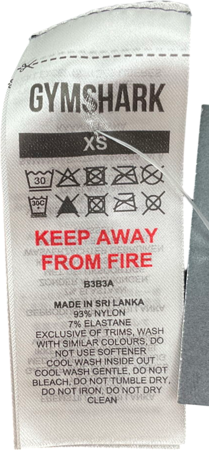 gymshark Black Everyday Sports Bra UK XS