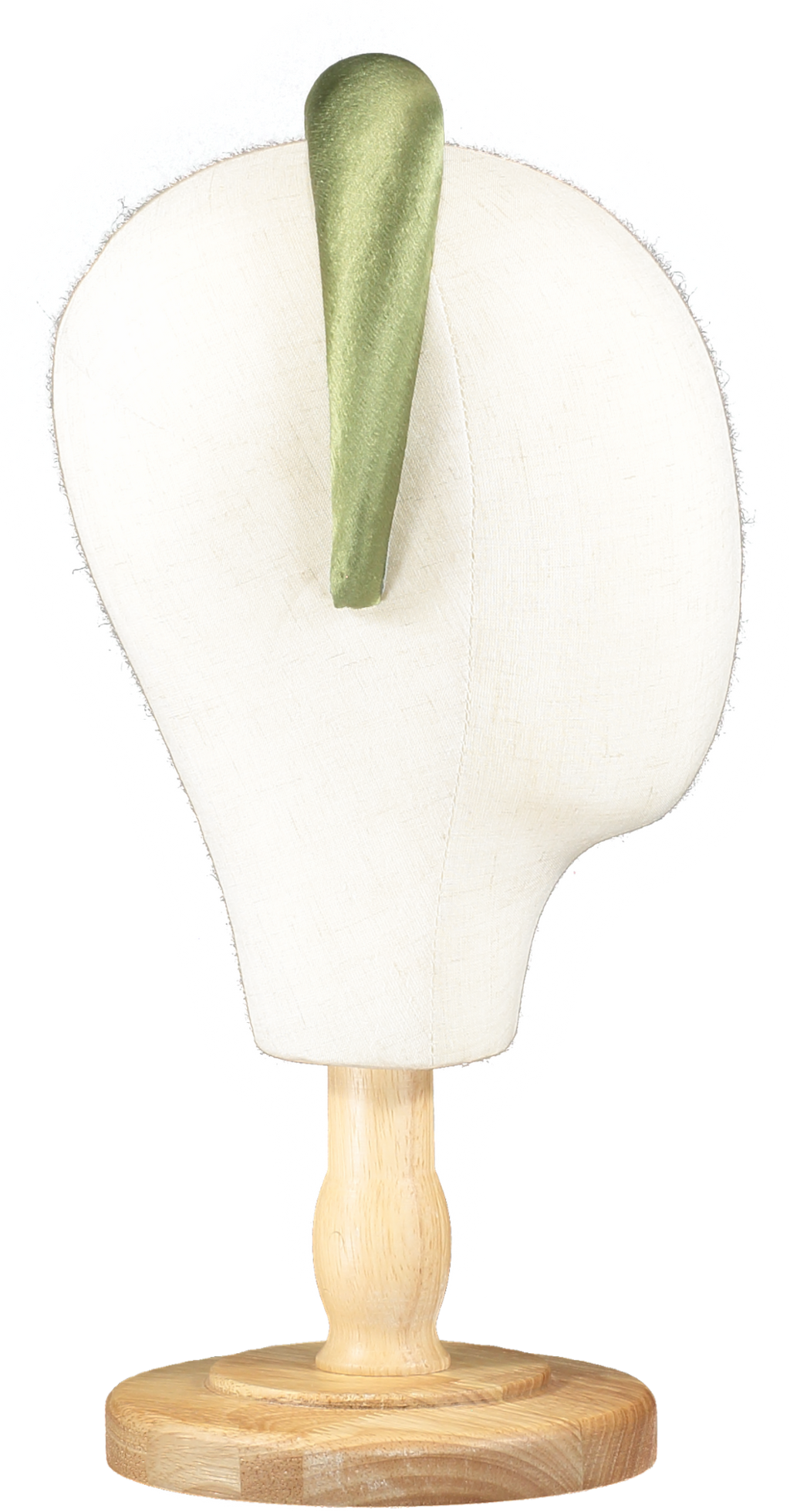 Jennifer Behr Green Thada Headband - In Satin One Size