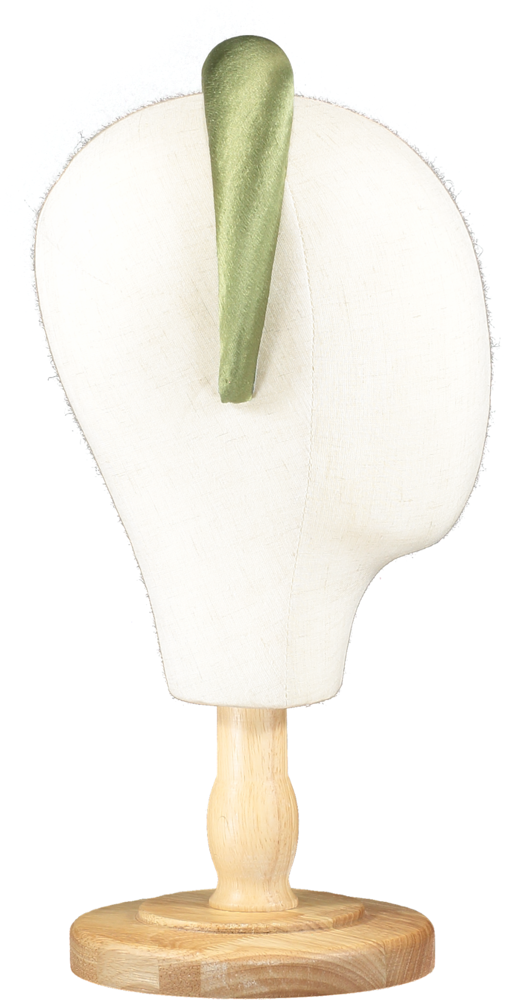 Jennifer Behr Green Thada Headband - In Satin One Size