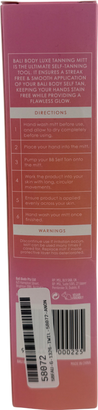 Balibody Luxe Tanning Mitt One size