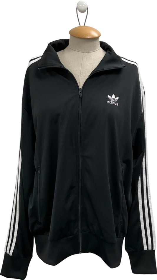 adidas Black Firebird Track Top UK M