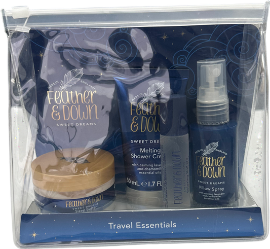 Feather & Down Travel Essentials Set 3 x 50ml 1 x 10ml