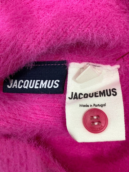 Jacquemus Pink Wool Blend Bandeau Jumper XS