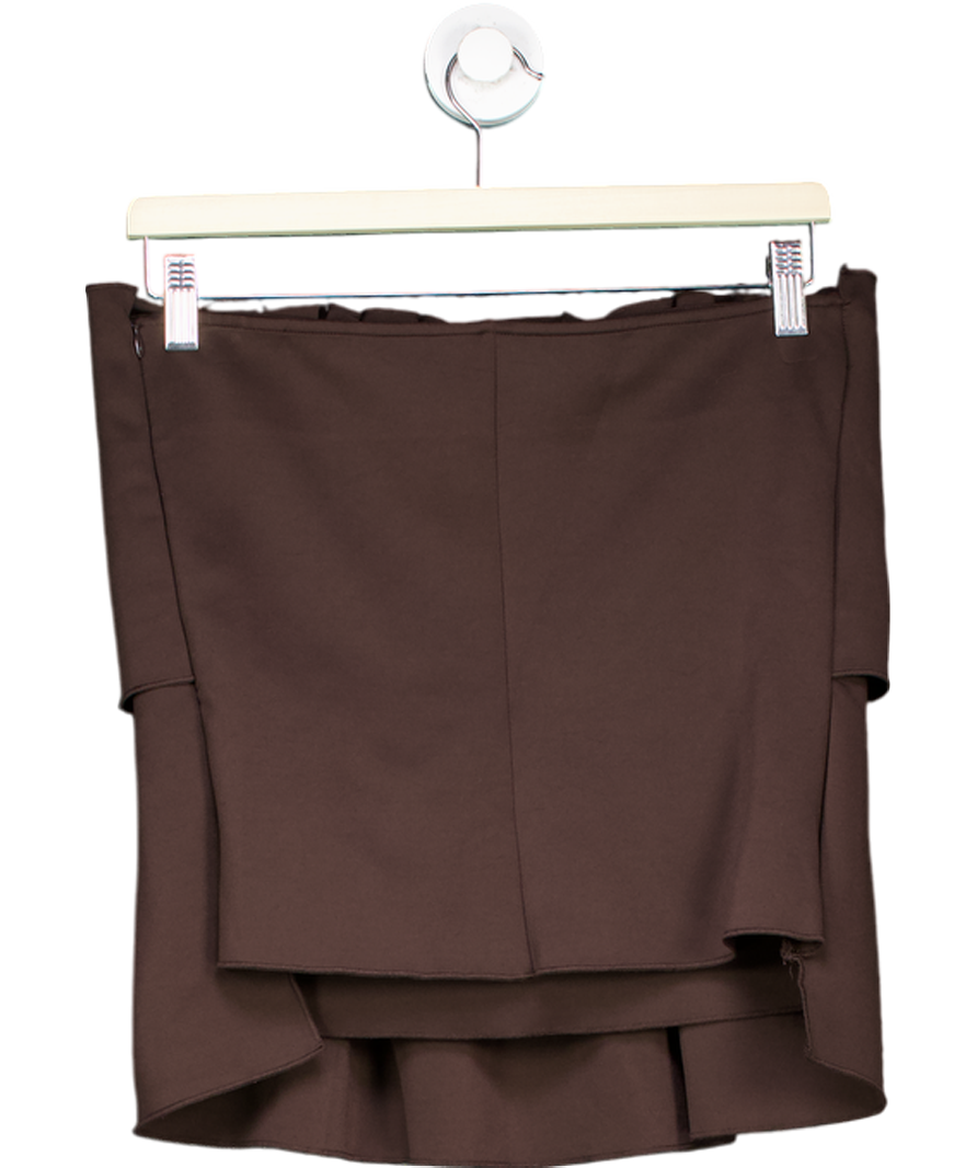 Dagmar Brown Sculpted Tube Top UK 12