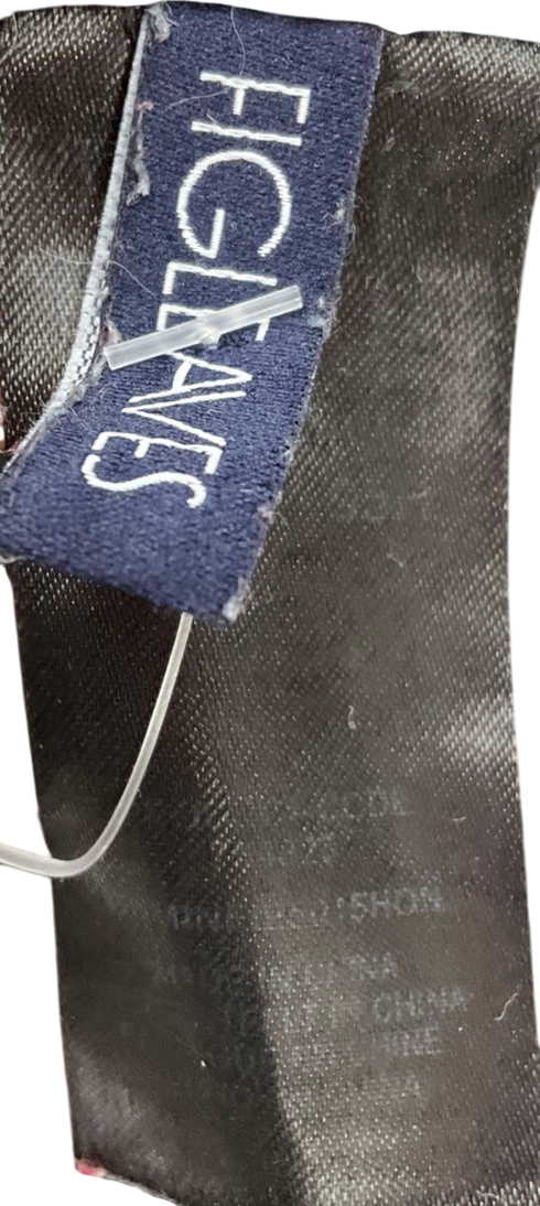 Figleaves Black Pulse Lace Underwired Balcony Bra UK 36FF