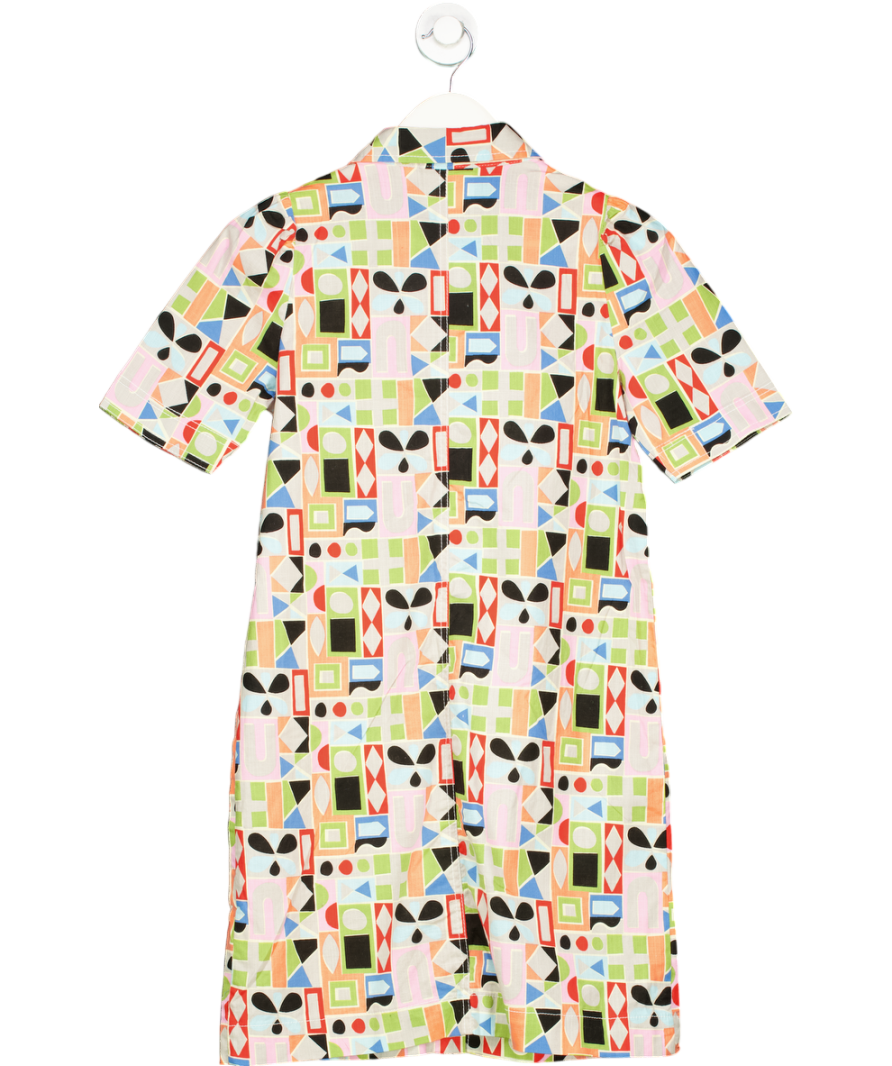 Joanie X Dawn O'porter Multicoloured Mini Shirt Dress UK 8