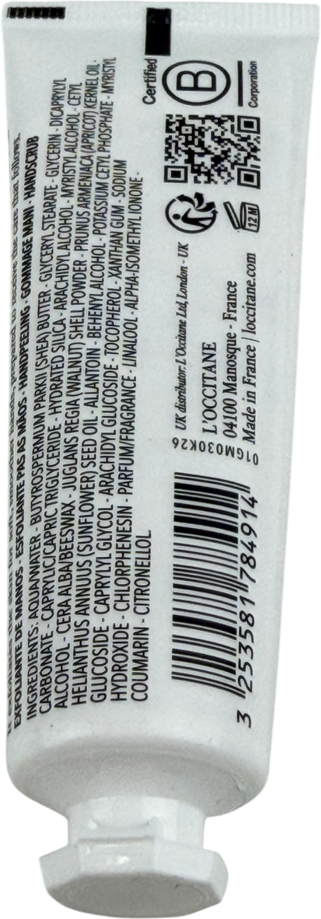 L'Occitane Shea (karité) Hand Scrub 30ml