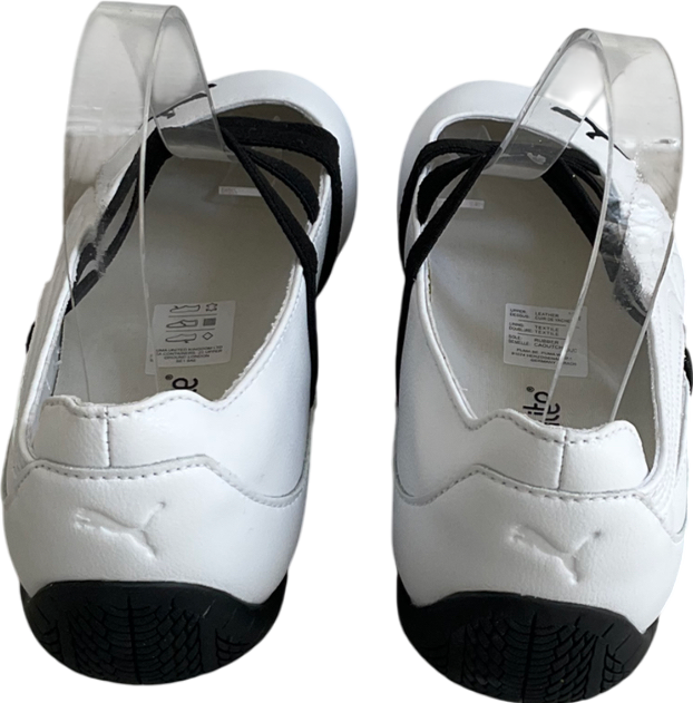 Puma White Speedcat Ballet Pumps UK 3.5 EU 36.5 👠