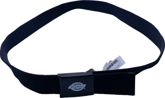 Dickies Black Canvas Belt One Size