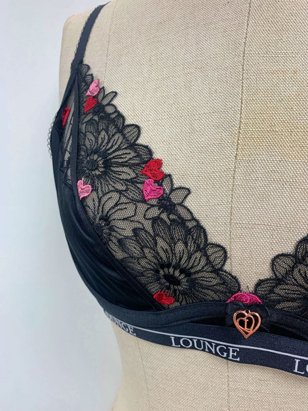 Lounge Black Zalia Bra 34DD