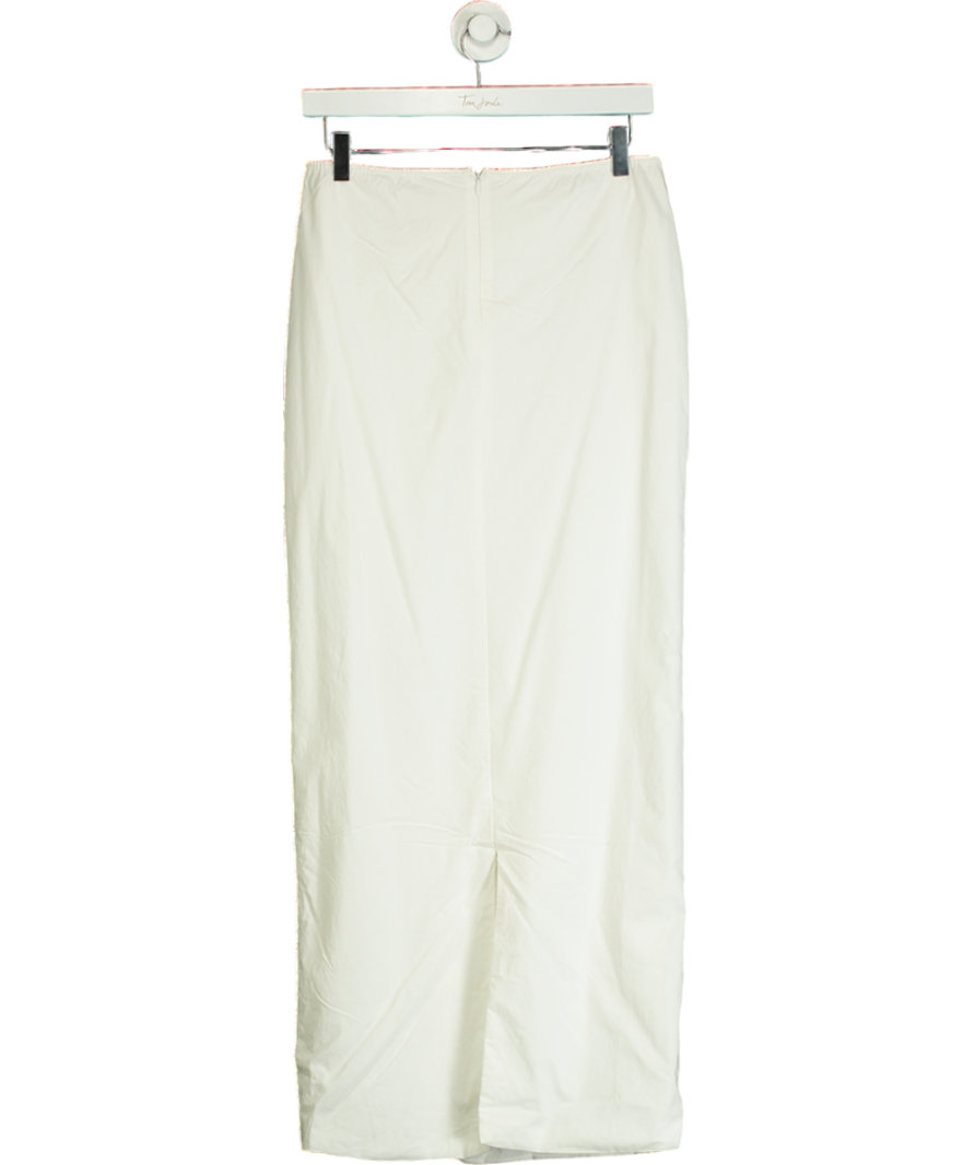 from the offset White Elena Maxi Skirt UK S