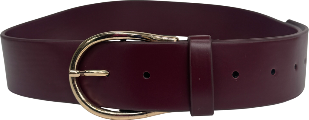 ASOS Red Half Moon Waist Belt UK M