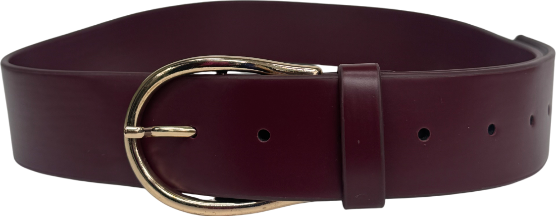 ASOS Red Half Moon Waist Belt UK M