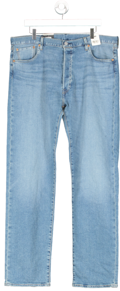 levis Blue 501 Original Stretch Jeans W38