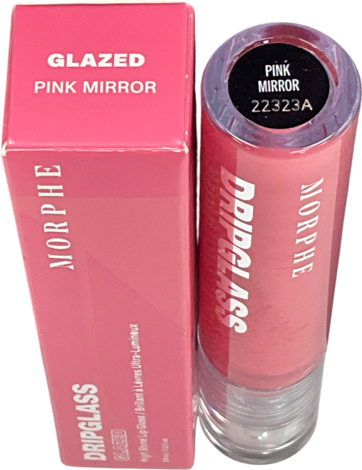 Morphe Dripglass Glazed High Shine Lip Gloss Pink Mirror 3.8 mk